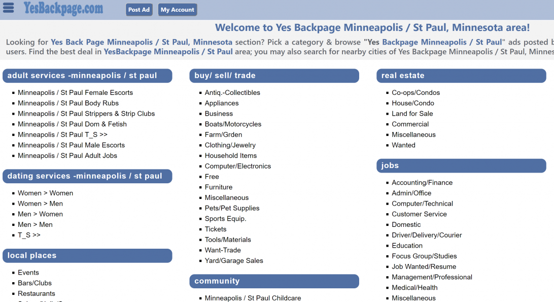 50 Backpage Alternatives RANKED, Sorted By Your Votes And Tested By Us